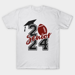 Senior 2024 Football T-Shirt